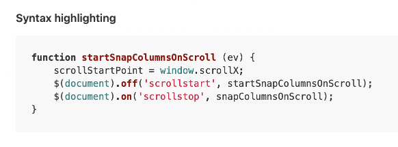 Automatic Syntax Highlighting